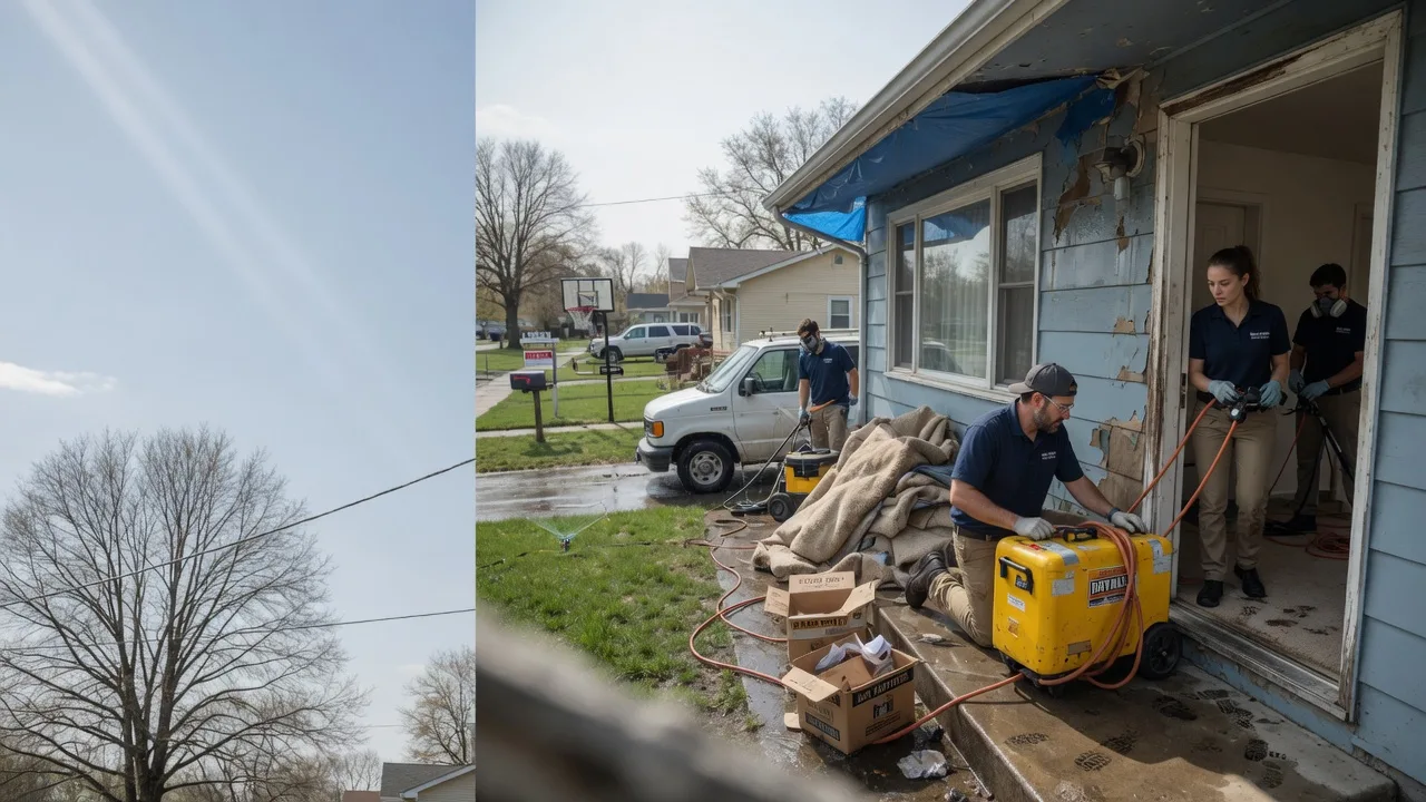 Basement Flood Cleanup in Elmhurst, IL near me